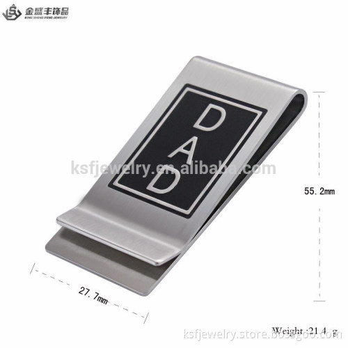 Fashion Birthday Gift For Dad Mens Money Clip Wholesale